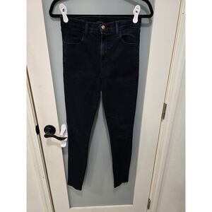 J BRAND Maria Skinny Jeans Bluebird Wash Size 27 High Rise Dark Wash Stretch
